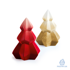 Форма для шоколада Елка Crystal Tree KT151 пластиковая (Pavoni), 2 пары