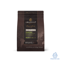 Черный Шоколад кувертюр Fortina 65,1% (Callebaut), 100г