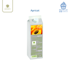 Apricot pasteurized puree, 1kg (Ravifruit)