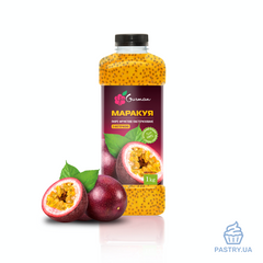 Passion Fruit with pits pasteurized puree, 1kg (YaGurman)