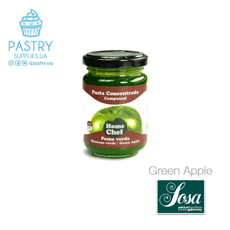 Green Apple concentrated paste (Sosa), 150g