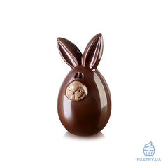 Форма Счастливый Кролик / Яйцо для шоколада пластиковая (Silikomart)