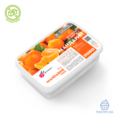 Mandarin no sugar added frozen puree (YaGurman), 1kg