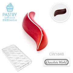 Wave – Frank Haasnoot CW1848 polycarbonate mould (Chocolate World)