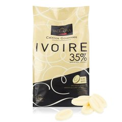 Шоколад Айвори 35% белый (Valrhona), 3кг