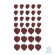 Трафарет "Троянда 1" для шоколадного декору (LeVanille)