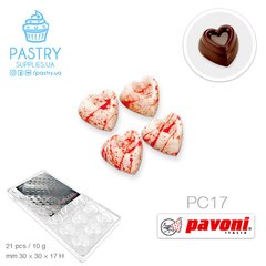 Форма PC17 для конфет поликарбонатная (Pavoni)