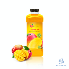 Mango pasteurized puree, 1kg (YaGurman)
