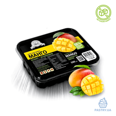 Mango no sugar added frozen puree, 500g (FruityLand)