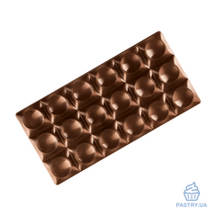 🍫 Форма Цеглинки PC5010 для шоколадних плиток полікарбонатна від Фабріціо Фйорані (Pavoni)