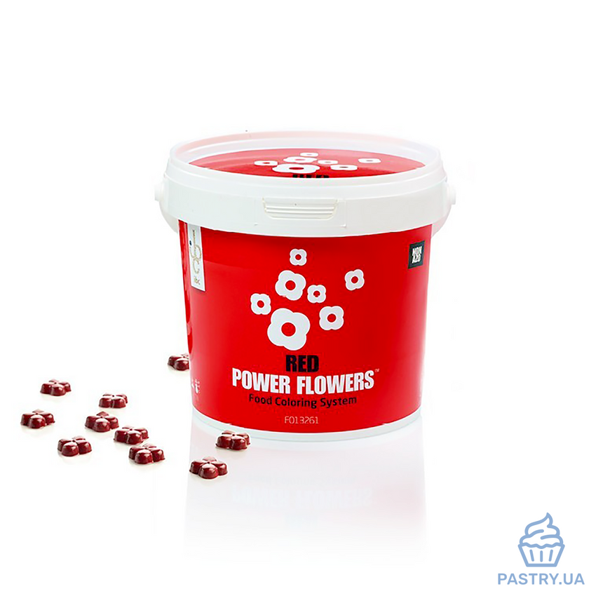 Red NON AZO Power Flowers™ liposoluble colouring (IBC), 500g
