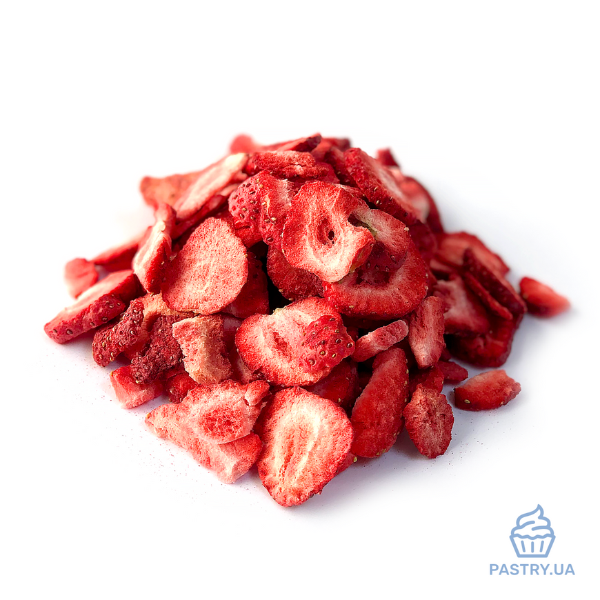 Strawberry slices sublimated (iBerries), 100g