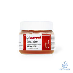 Orange A02 water soluble colouring powder (Pavoni), 50g