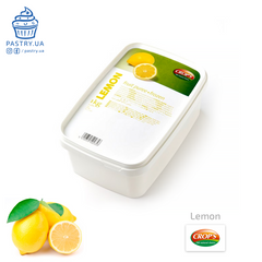 Lemon no sugar added frozen puree (Crop's), 1kg