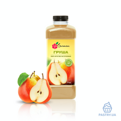 Pear pasteurized puree, 1kg (YaGurman)