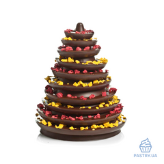 "10 Rings for Cone" 3922 for chocolate Christmas tree plastic mould (Valrhona)