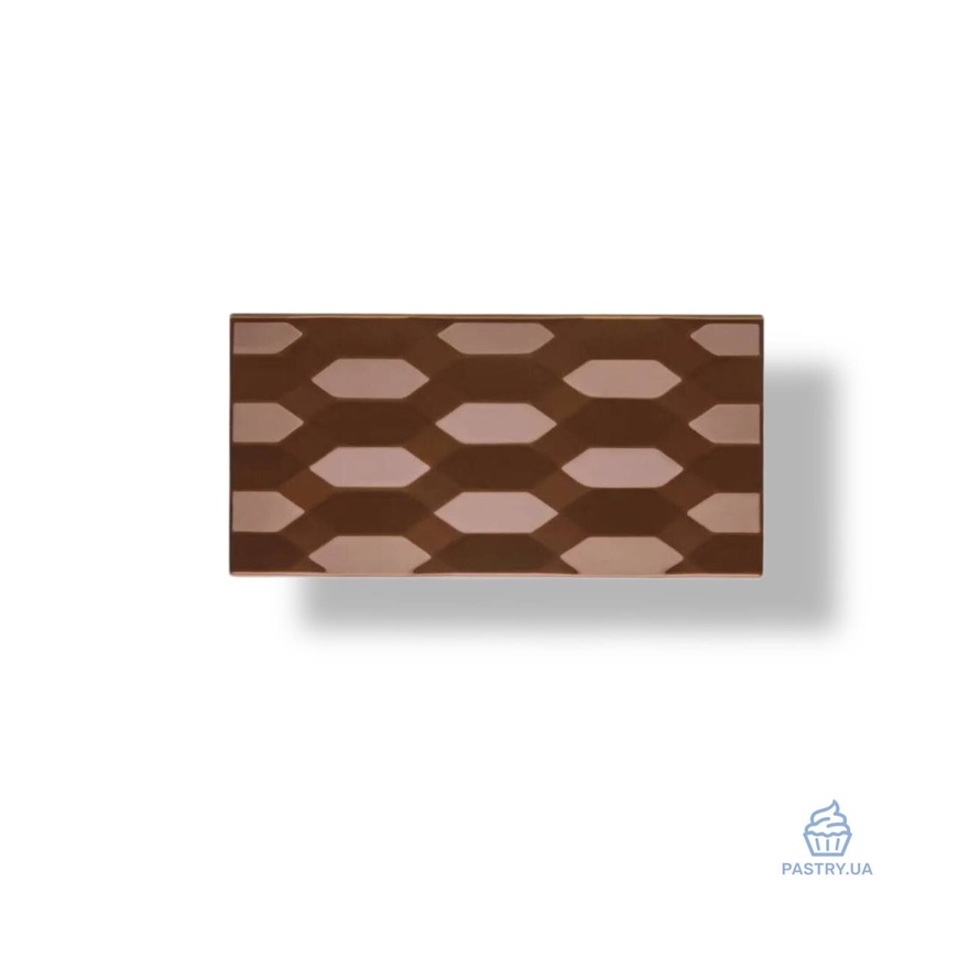 🍫 Форма Гекса PC5029 для шоколадных плиток поликарбонатная от Винсента Валли (Pavoni)