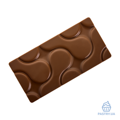 🍫 Форма Плавность PC5007 для шоколадных плиток поликарбонатная от Винсента Валли (Pavoni)