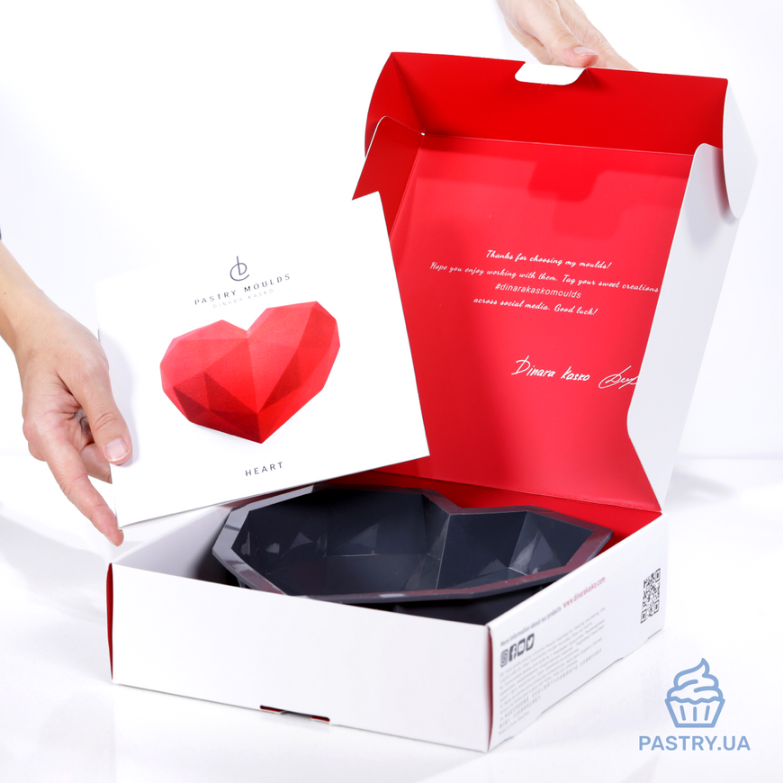 Форма Heart для тортов силиконовая (Dinara Kasko)