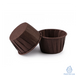 Paper Cups with a twisted side for Muffin Ø50mm brown (Vals), 10pcs