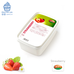 Strawberry frozen puree (Crop's), 1kg