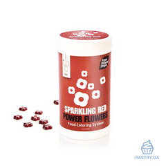 Sparkling Red Natural Power Flowers™ liposoluble colouring (IBC), 5g