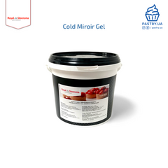 Декор-гель холодного применения Cold Miroir / нейтральная глазурь (RoyalSteensma), 200г