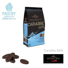 Шоколад Caraibe 66% черный (Valrhona), 3кг