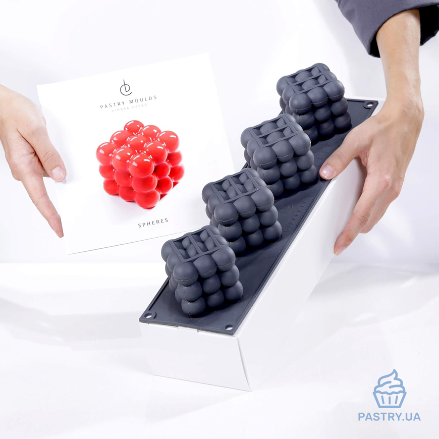 Spheres Small silicone mould for dessert (Dinara Kasko)